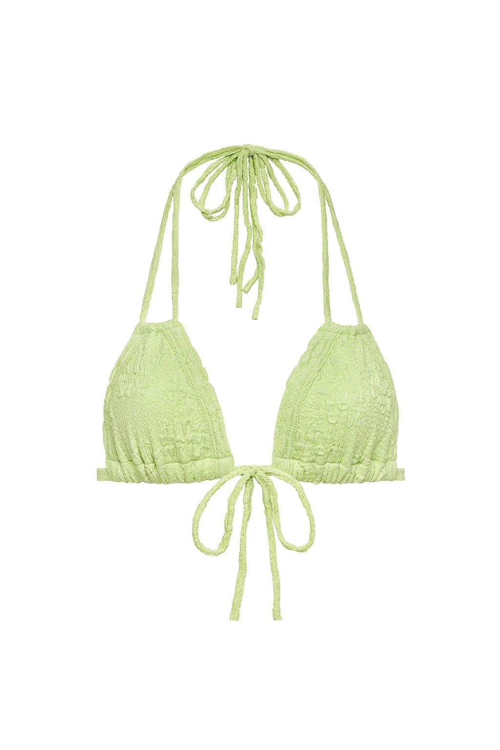 Avo Floral Euro Bow Bikini Top