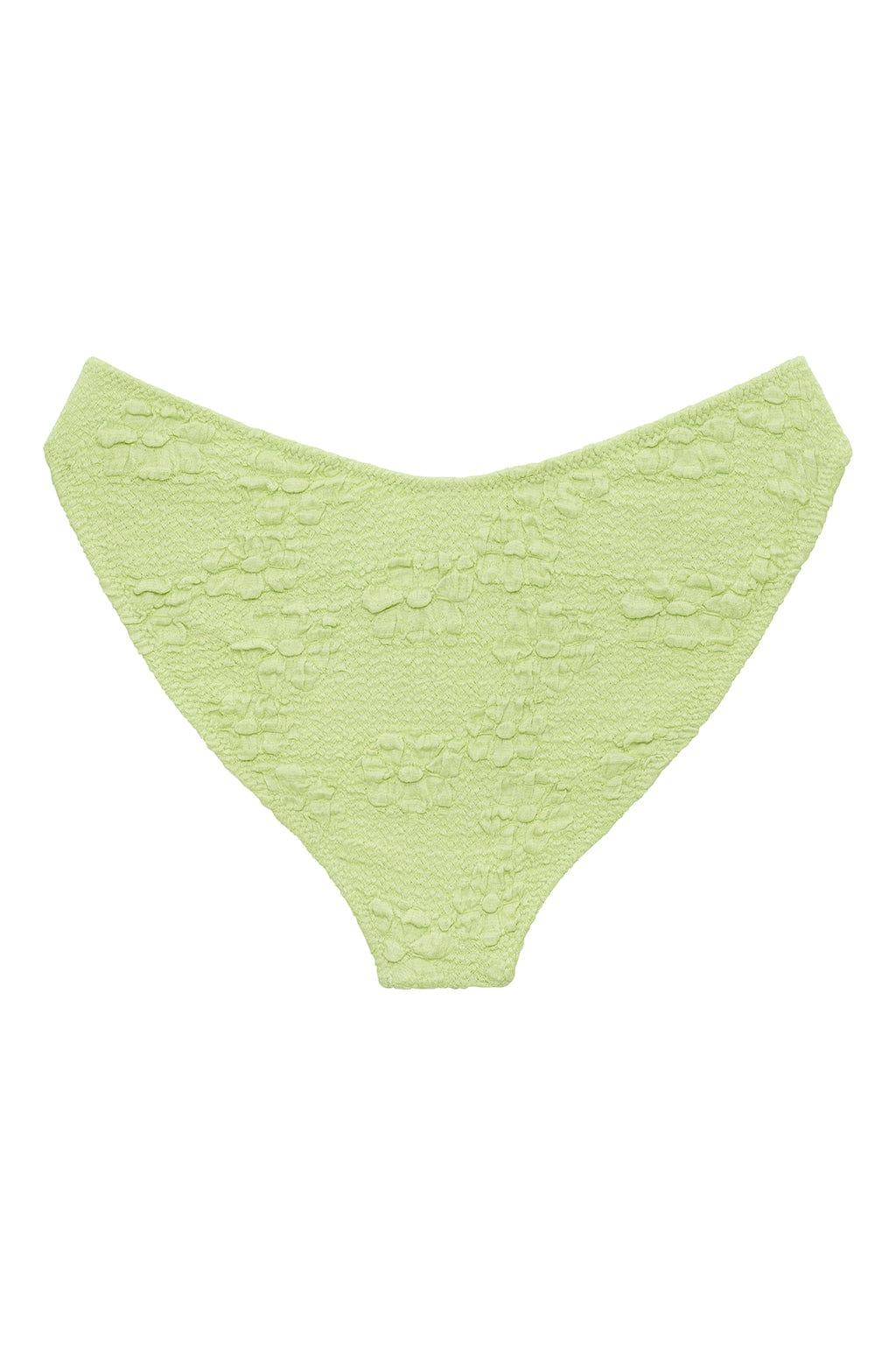 Avo Floral Added Coverage Lulu (Zig-Zag Stitch) Bikini Bottom