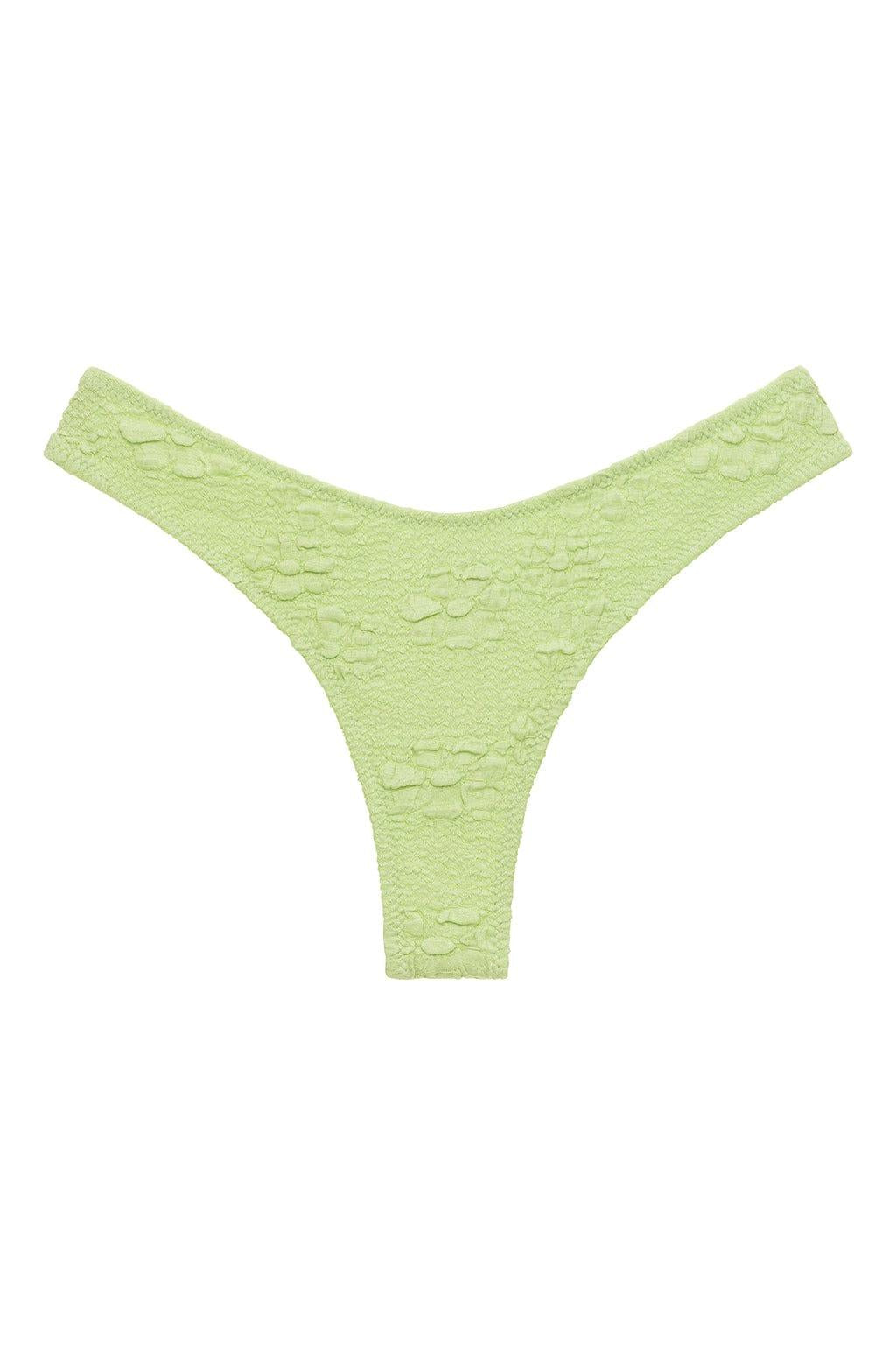 Avo Floral Added Coverage Lulu (Zig-Zag Stitch) Bikini Bottom
