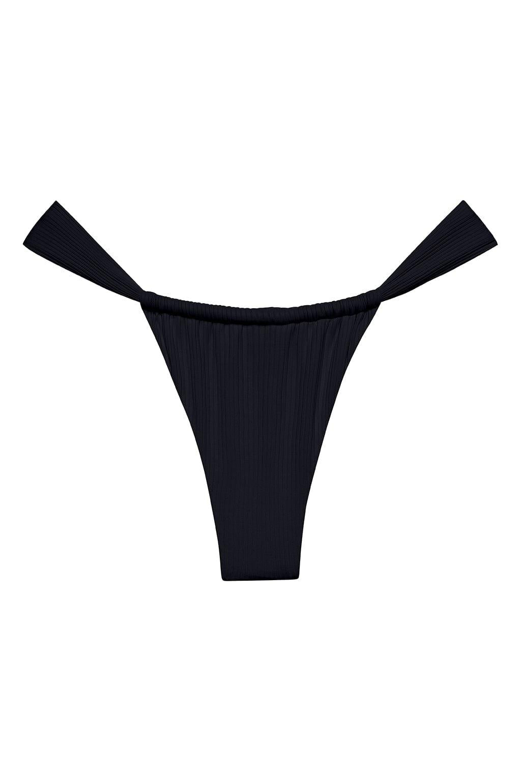 Black Rib Sandra Bikini Bottom