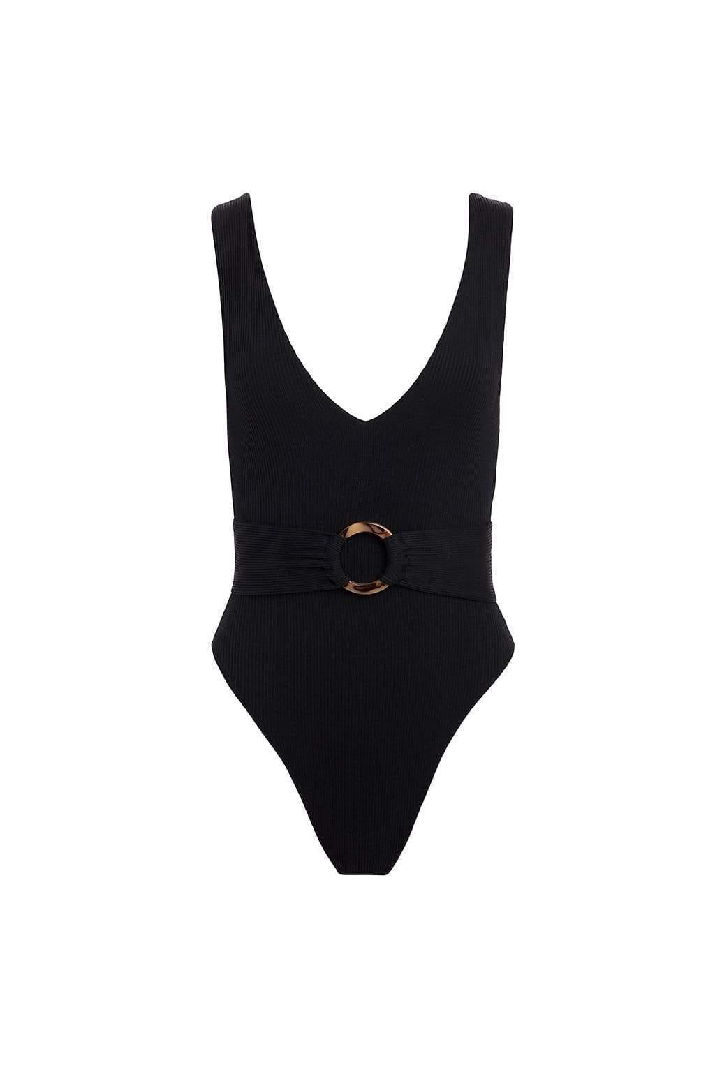 Black Rib Kim One-Piece
