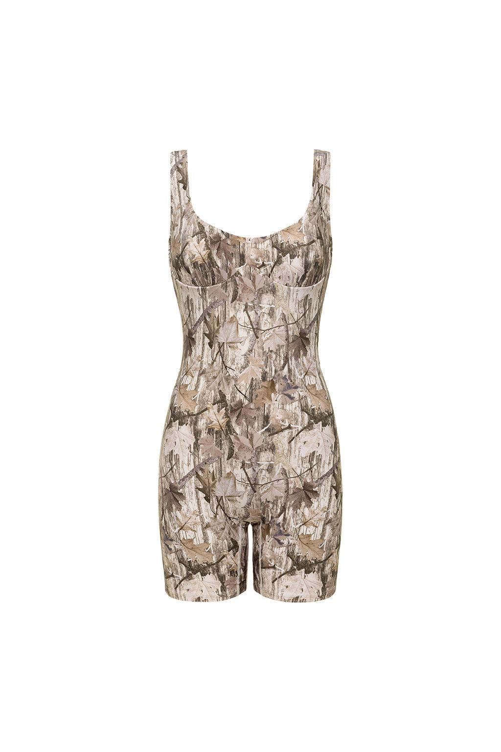Camo Kaia Midi Onesie