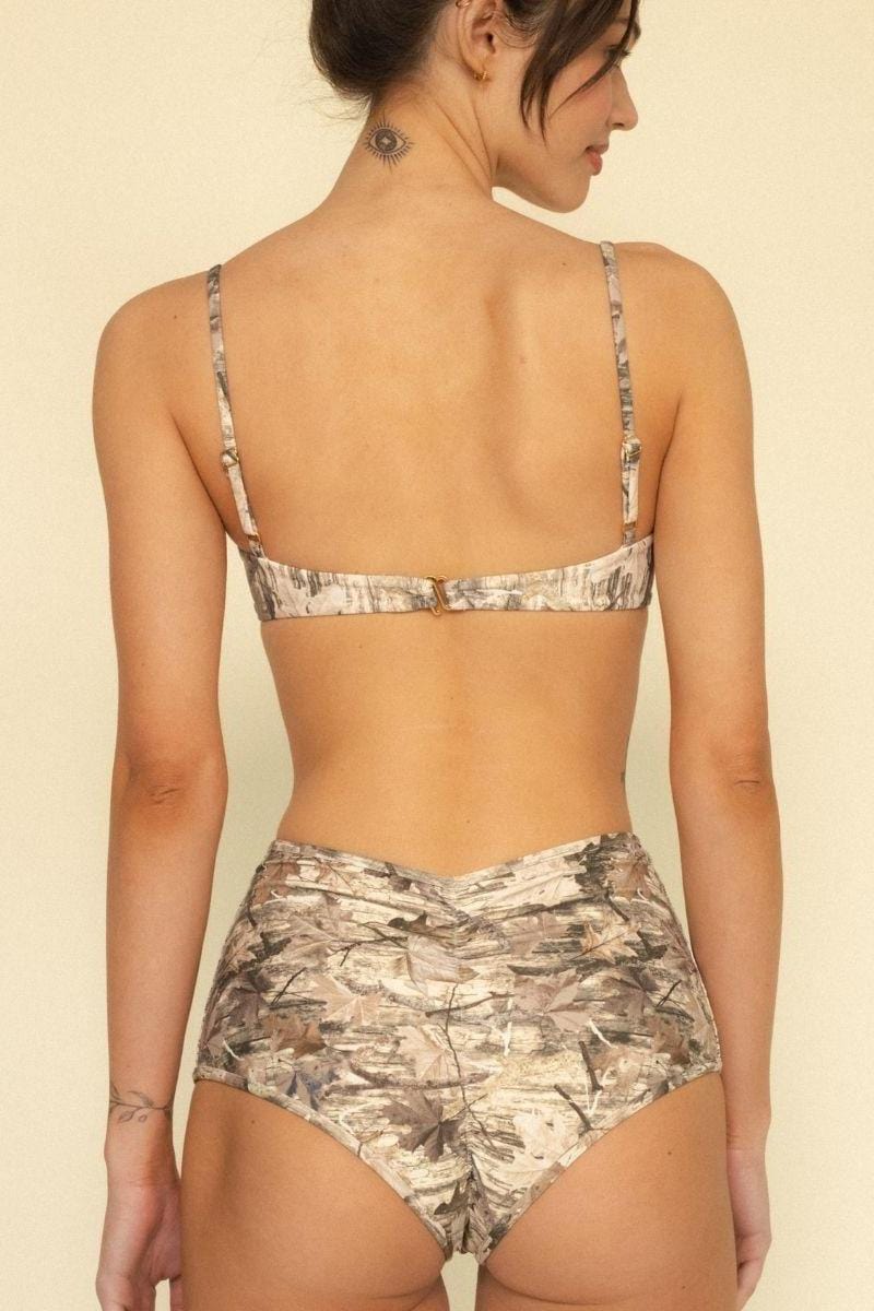 Camo Polly Bikini Bottom