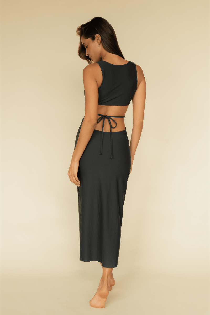 Charcoal Mickie Dress