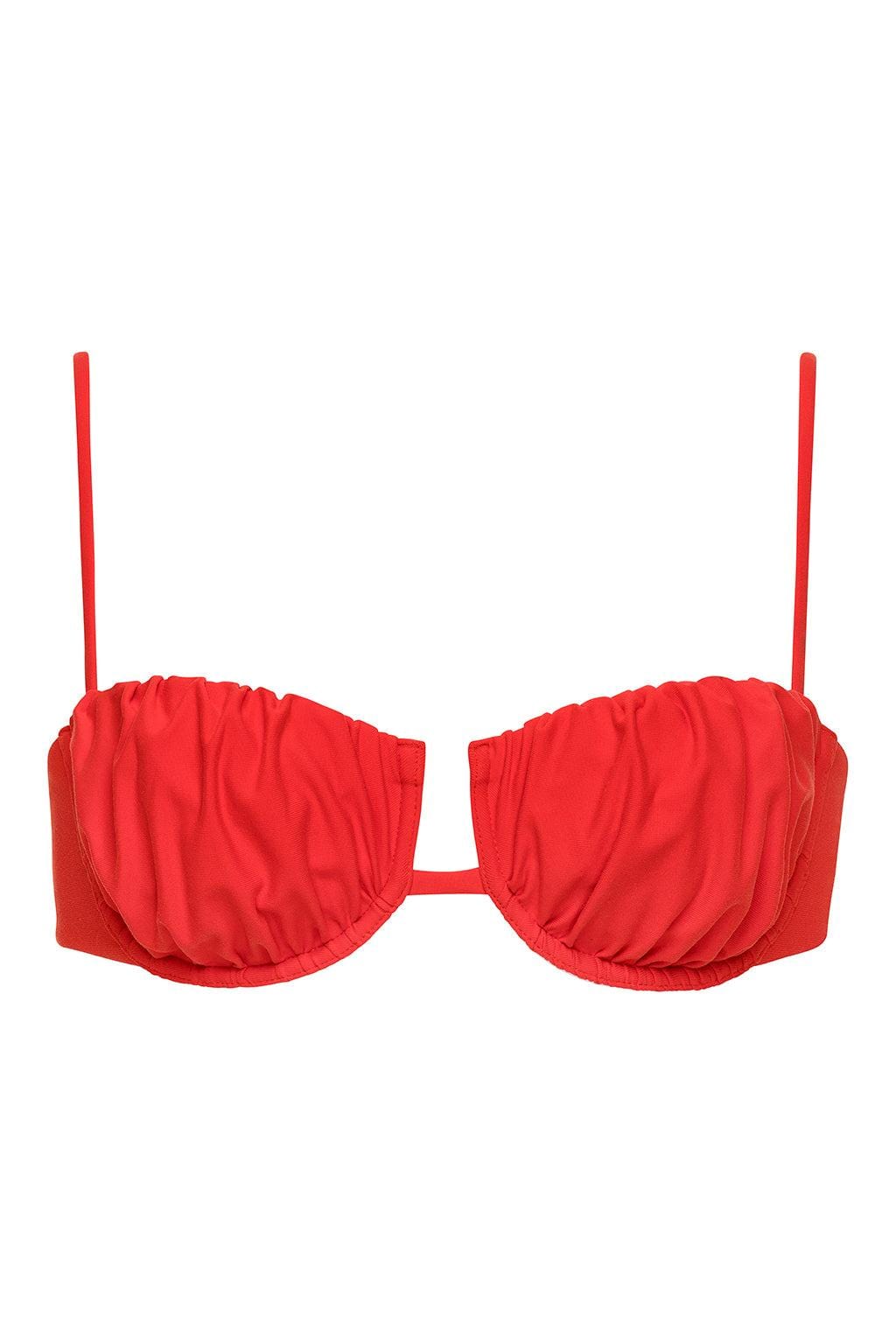 Cherry Petal Bikini Top