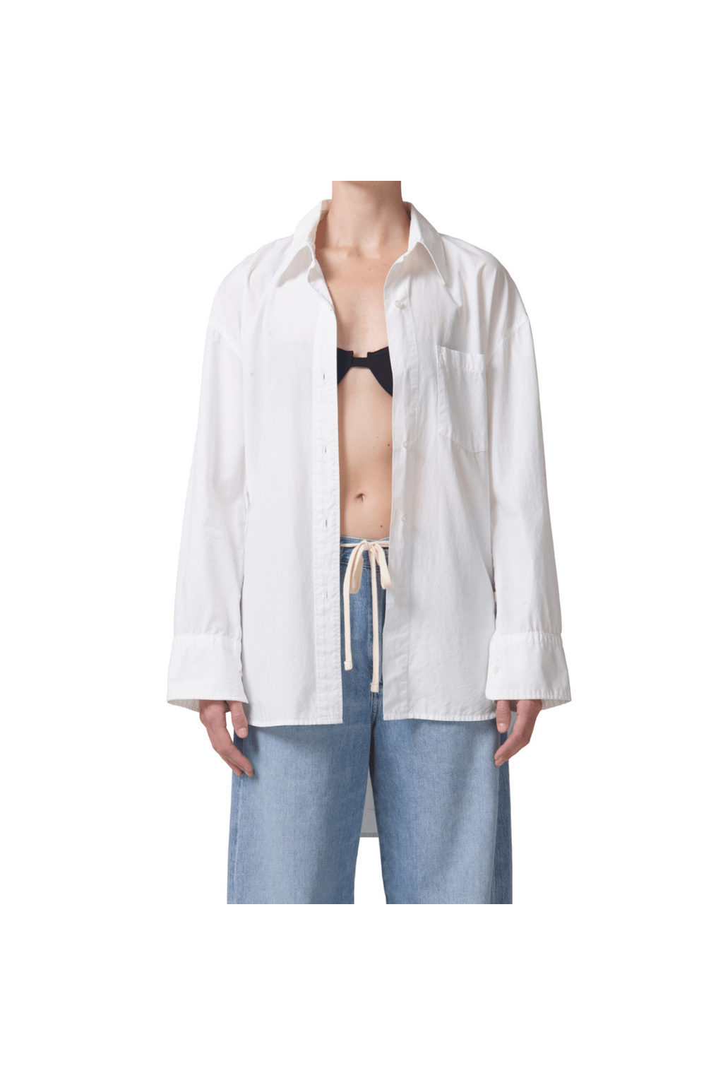 Cocoon Shirt (Optic White)