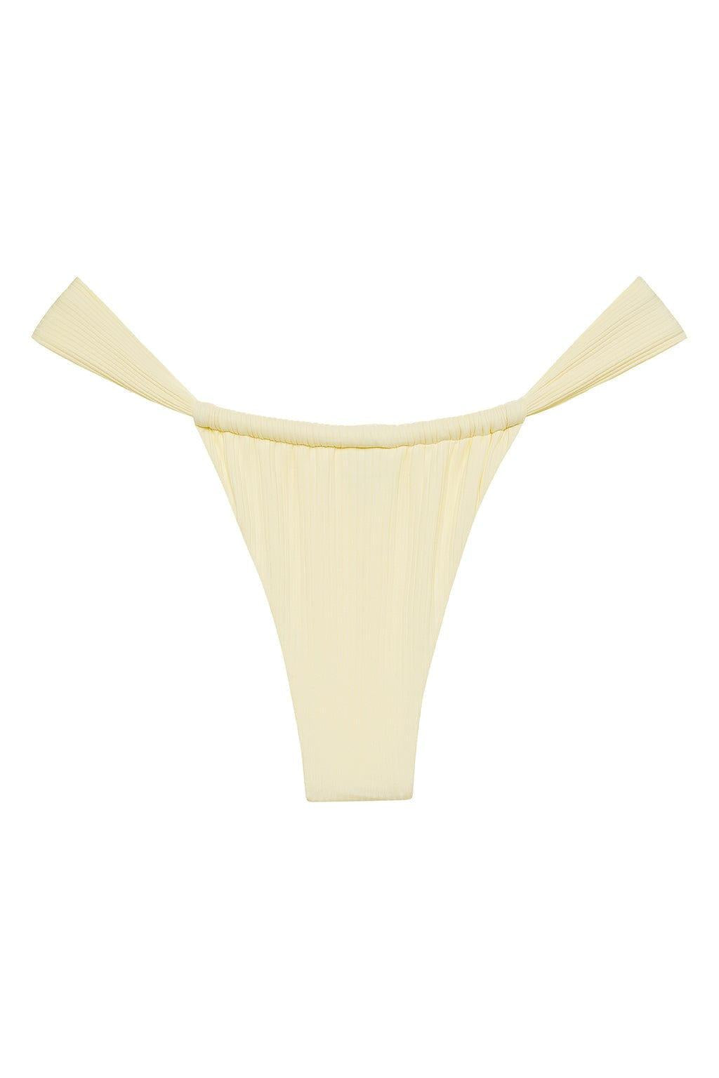 Cream Rib Sandra Bikini Bottom