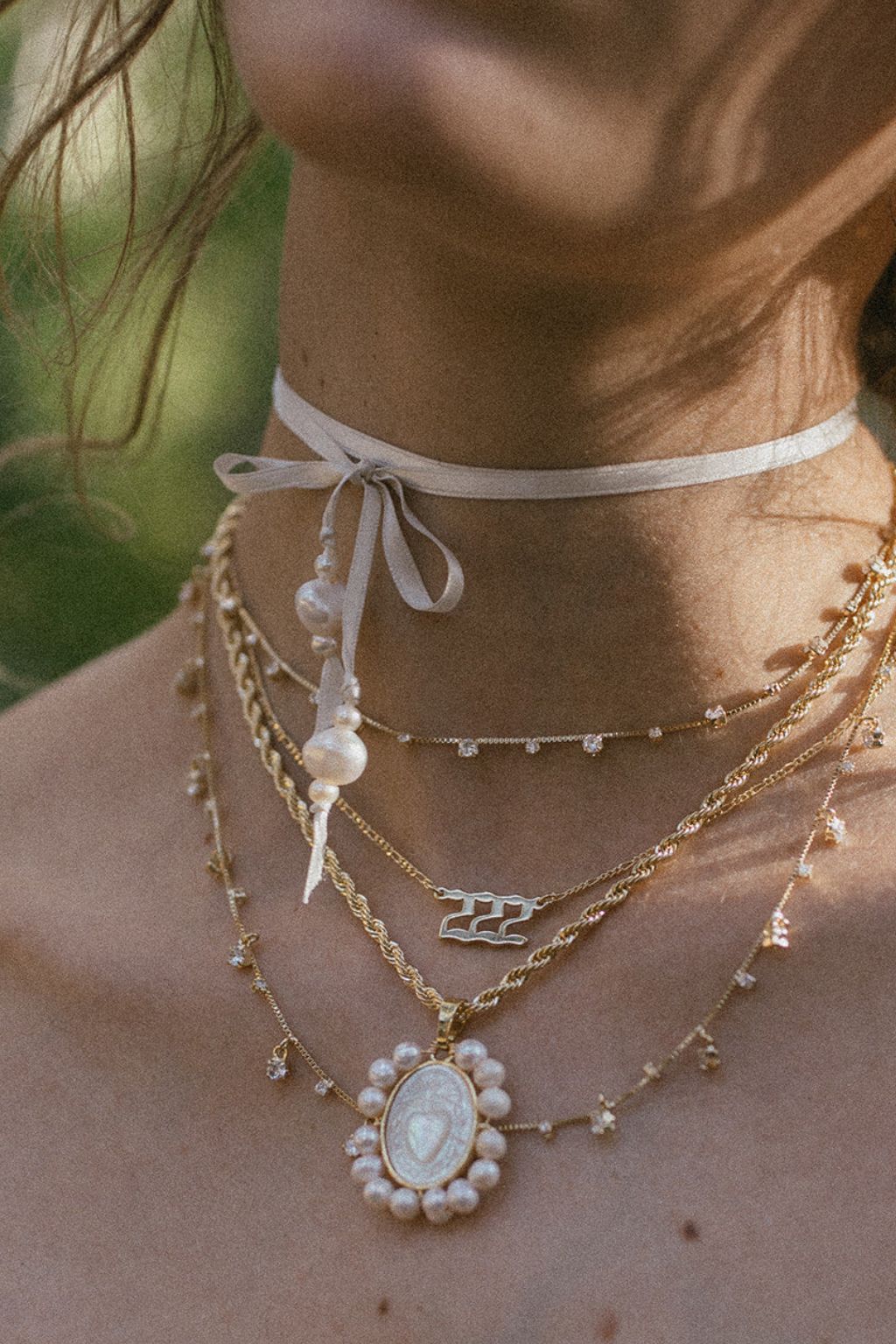 Crystal Dust CZ Choker