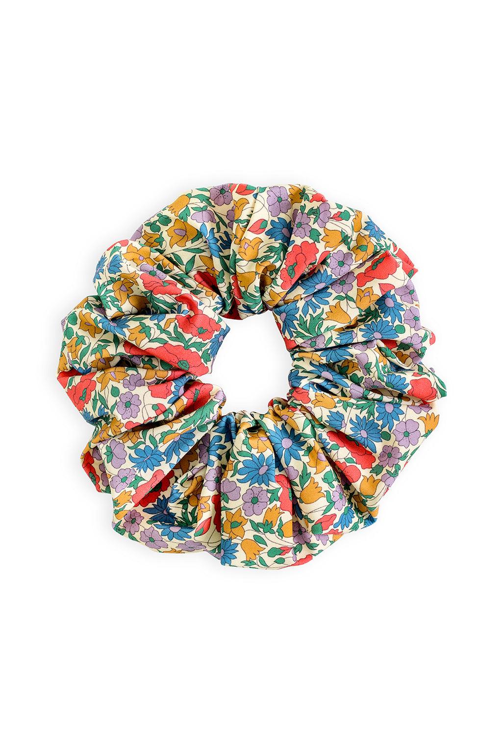 Florencia Floral Chunky Scrunchie