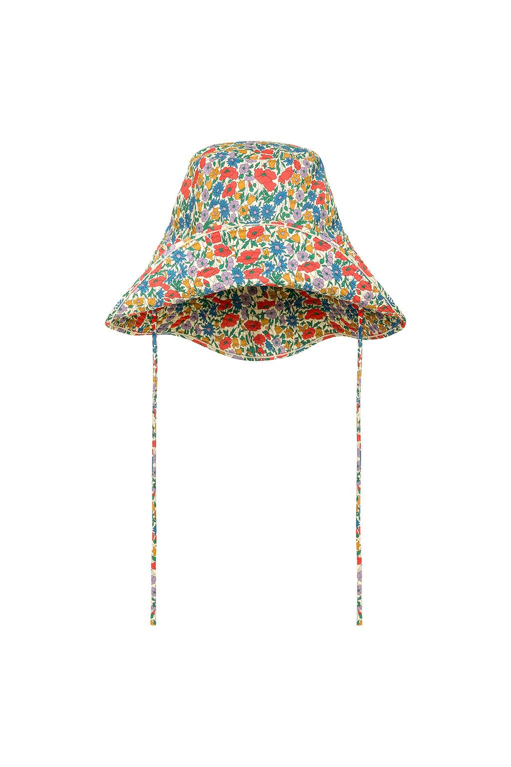 Florencia Floral Floppy Bucket Hat