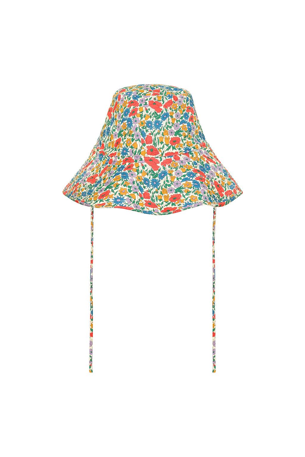 Florencia Floral Floppy Bucket Hat