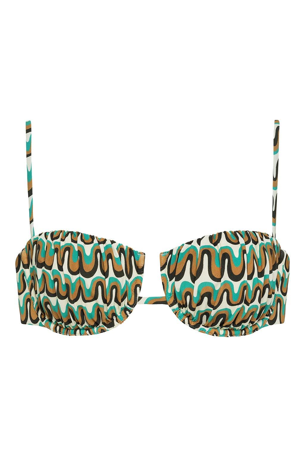 Groovy Petal Bikini Top