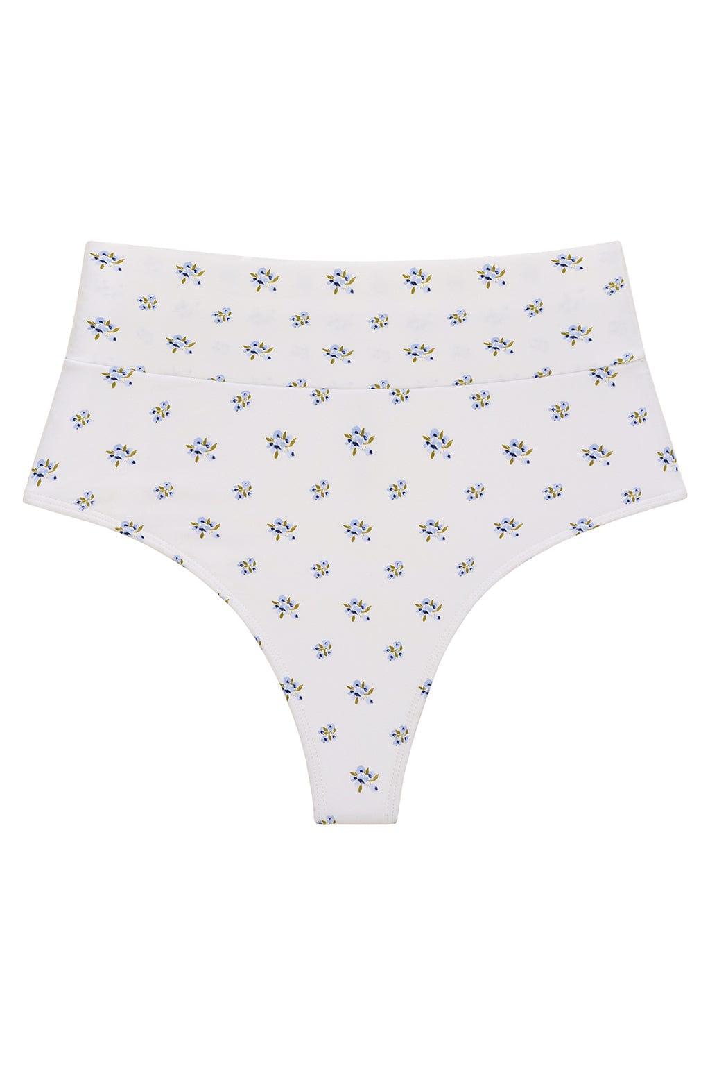 Heidi Floral Added Coverage High Rise Bikini Bottom