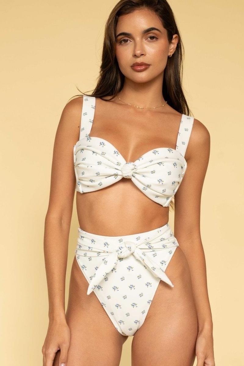 Heidi Floral Hayden Bikini Top