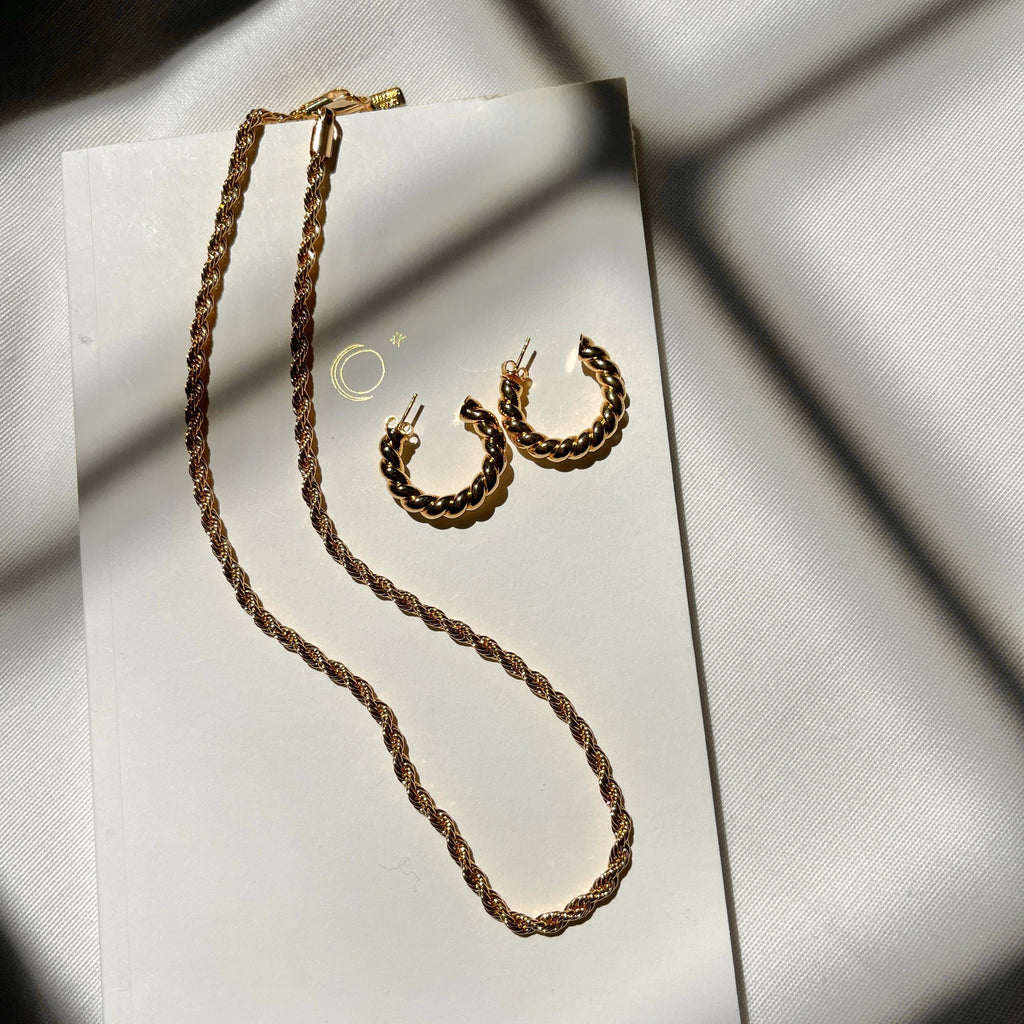 Twisted Sister Hoops (Small)