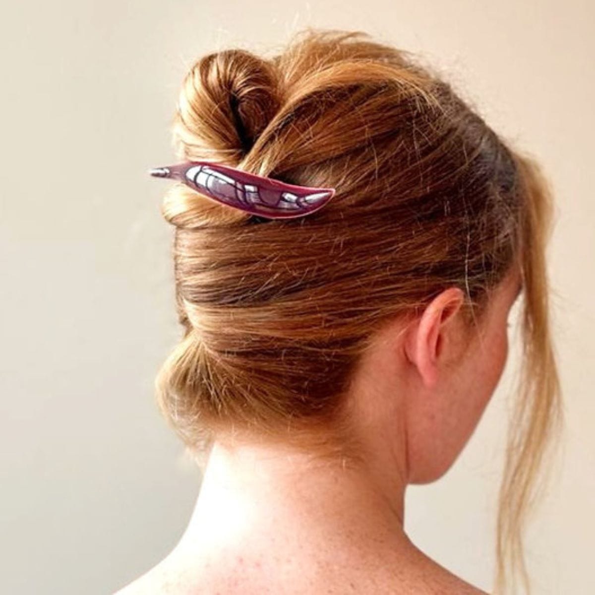 Icon Clip Medium (Burgundy)