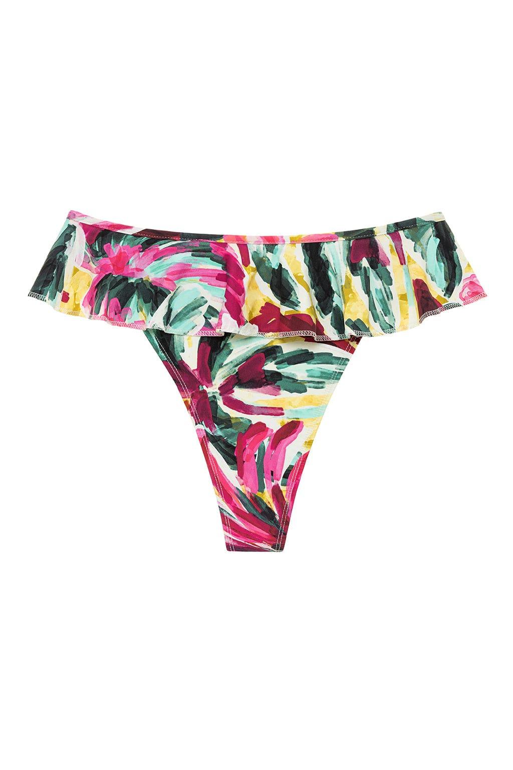 Isla Floral Tamarindo Ruffle Bikini Bottom