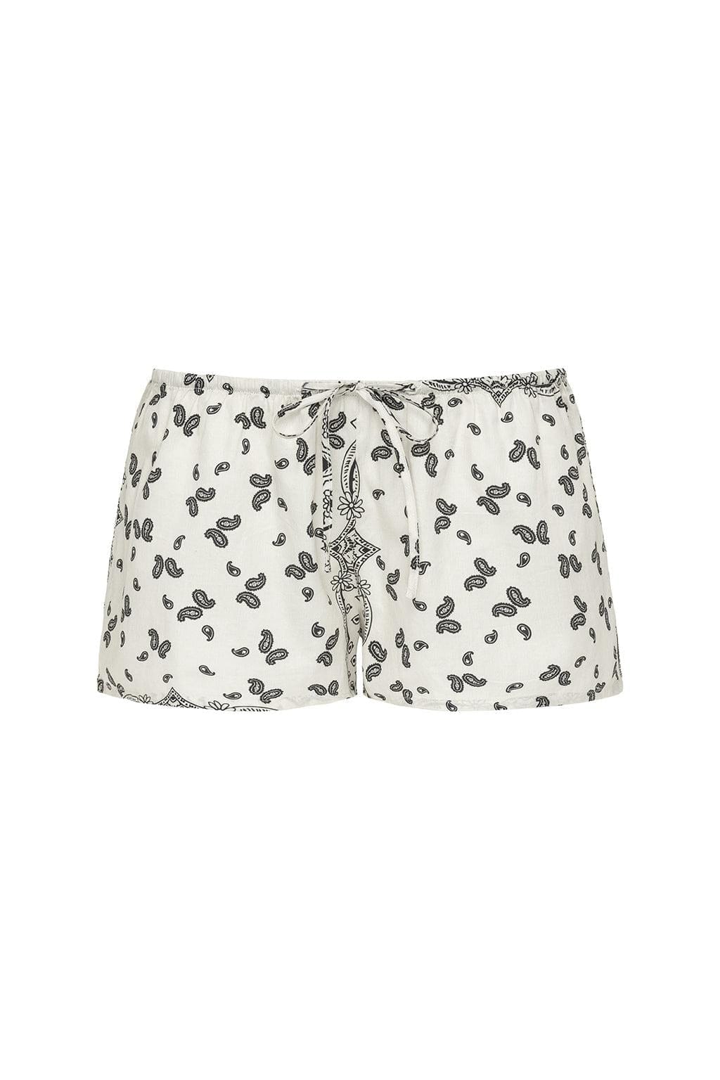 Ivy Bandana Low-Rise Drawstring Short