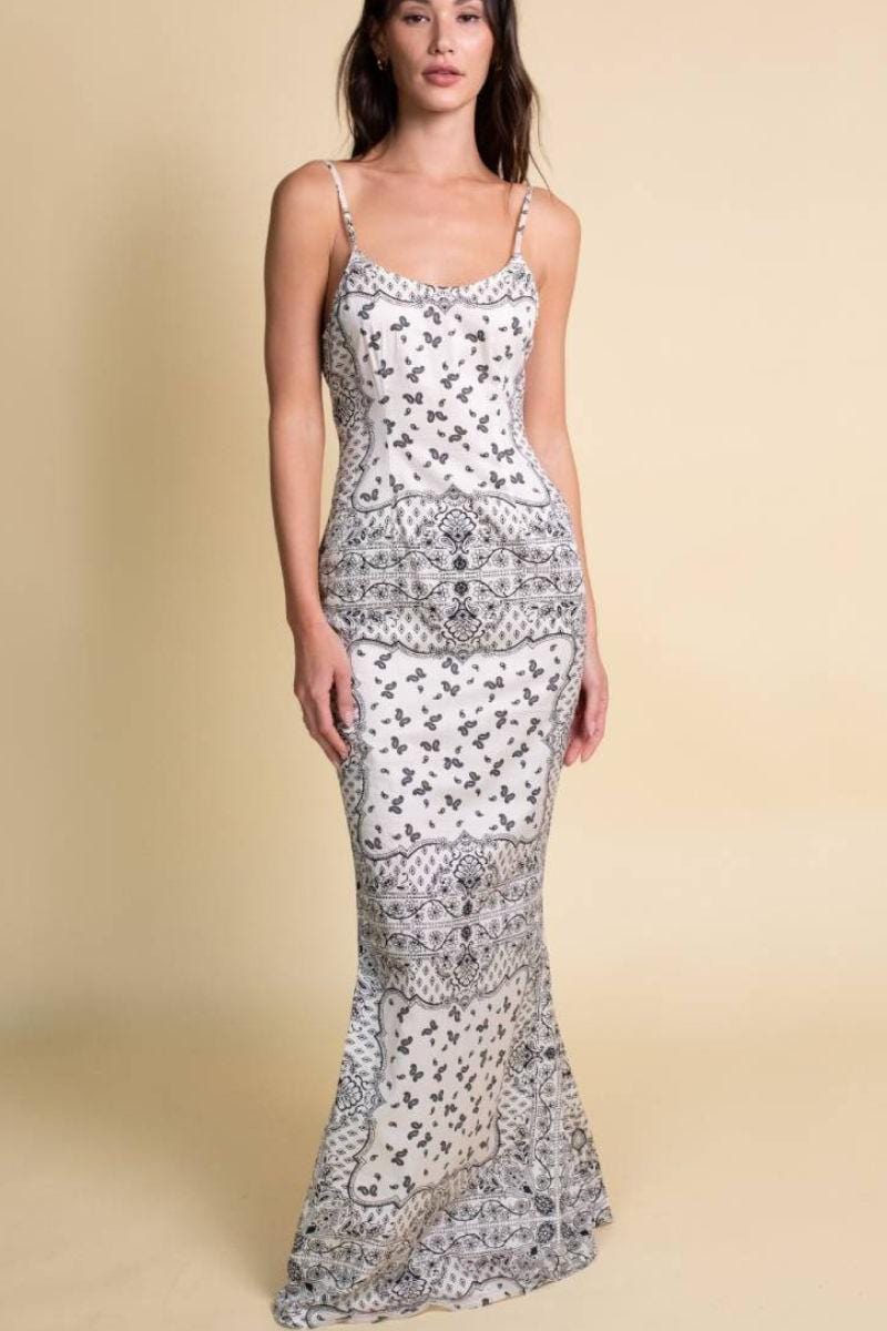 Ivy Bandana Sheeth Dress