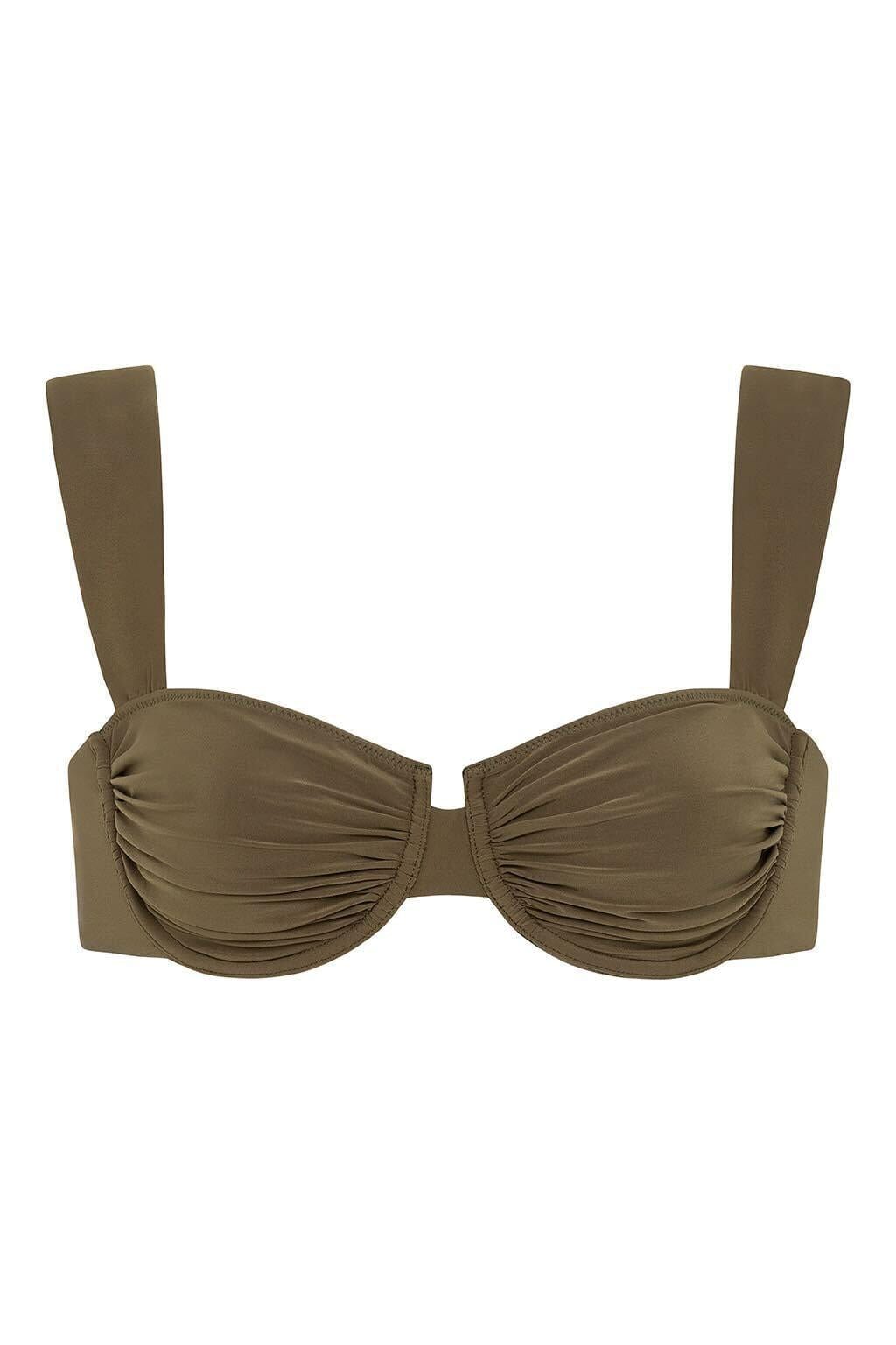 Khaki Bella Bikini Top