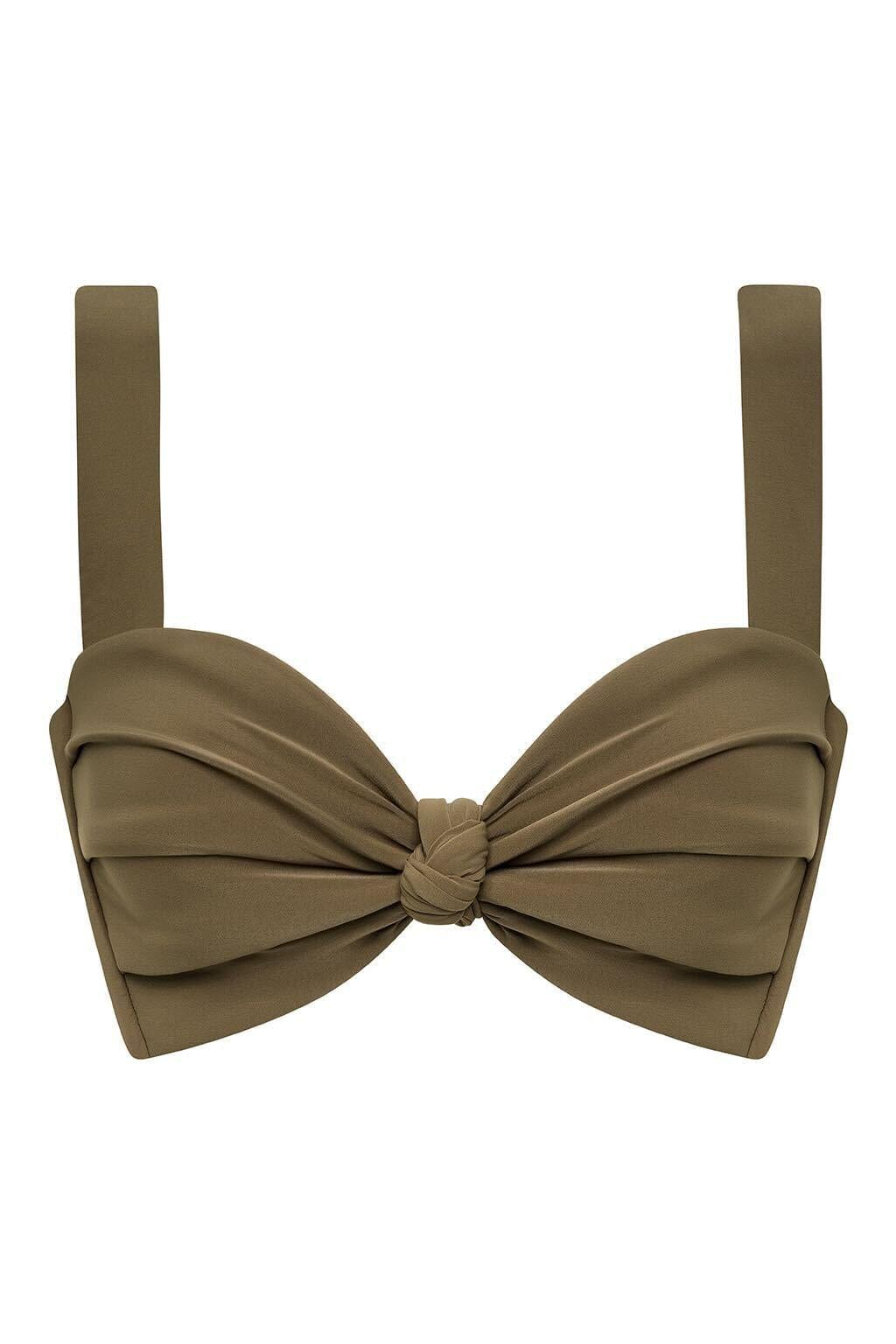 Khaki Hayden Bikini Top
