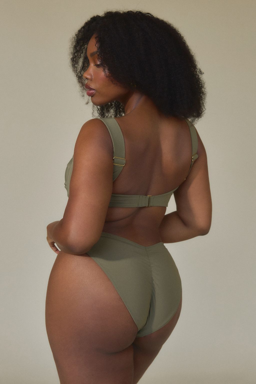 Khaki Hayden Bikini Top