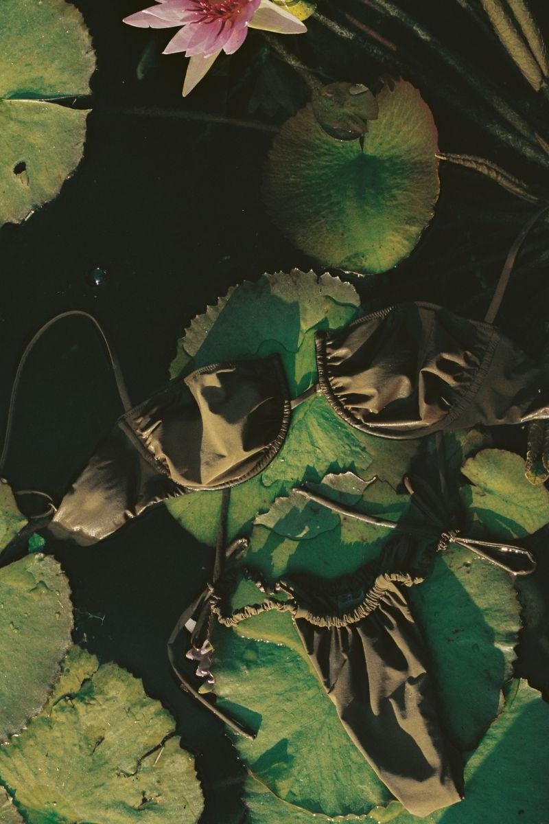 Khaki Brasil (Scrunch) Bikini Bottom