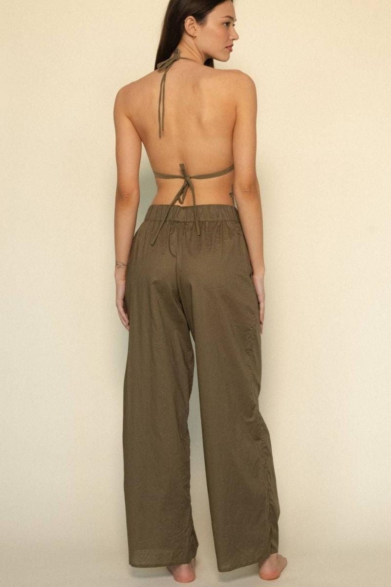 Khaki Caitlyn Pant