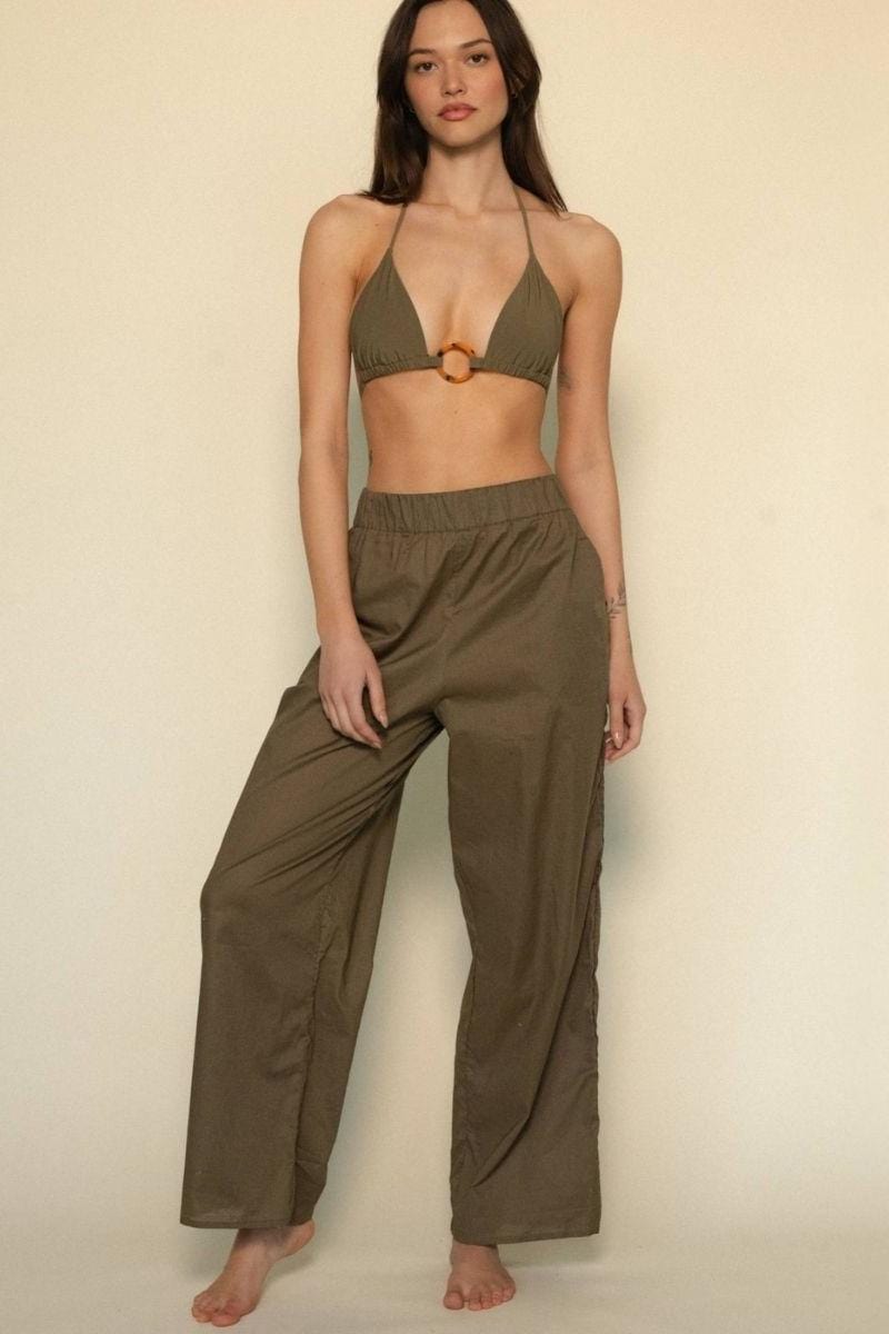 Khaki Caitlyn Pant