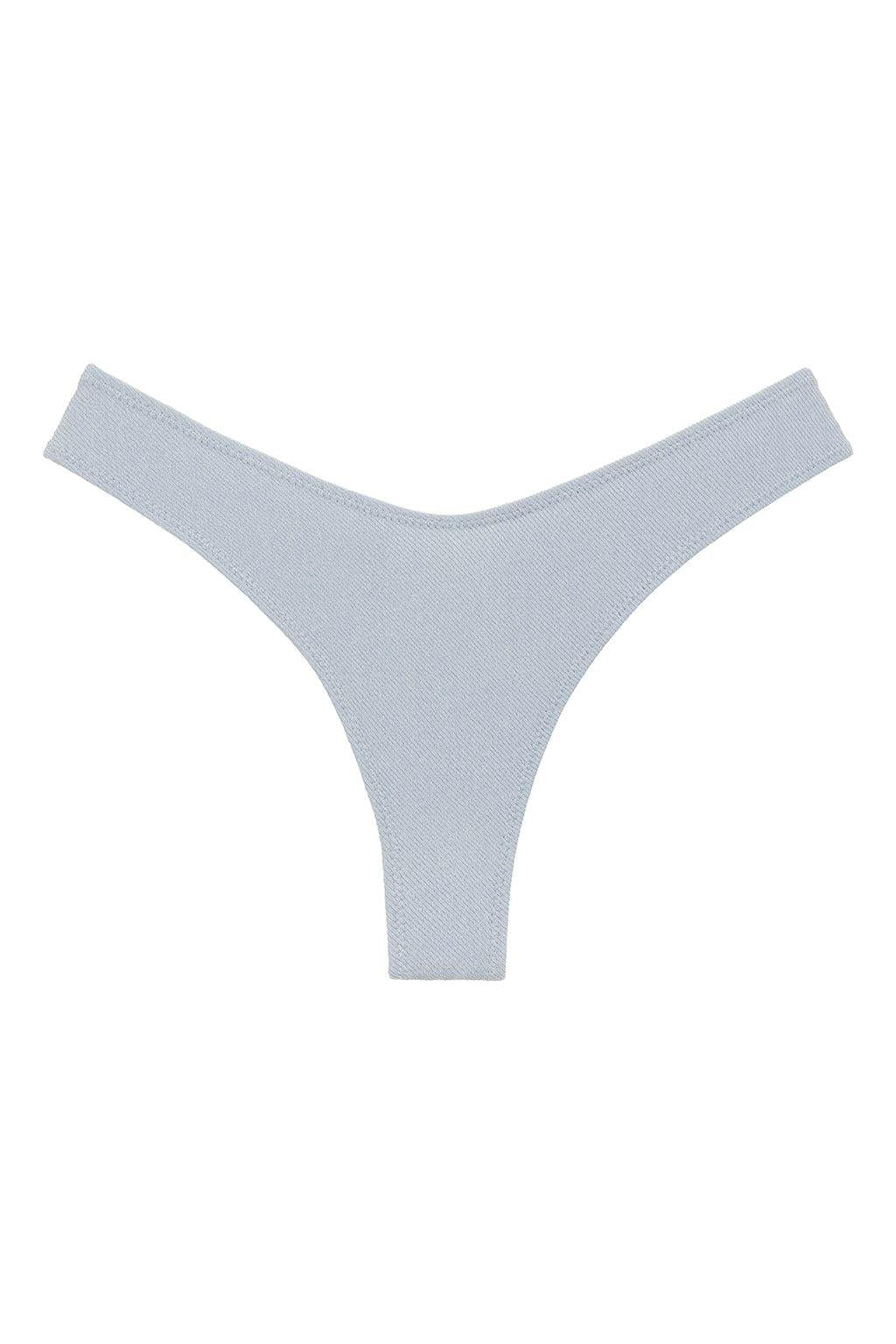 Light Denim Lulu (Zig-Zag Stitch) Bikini Bottom