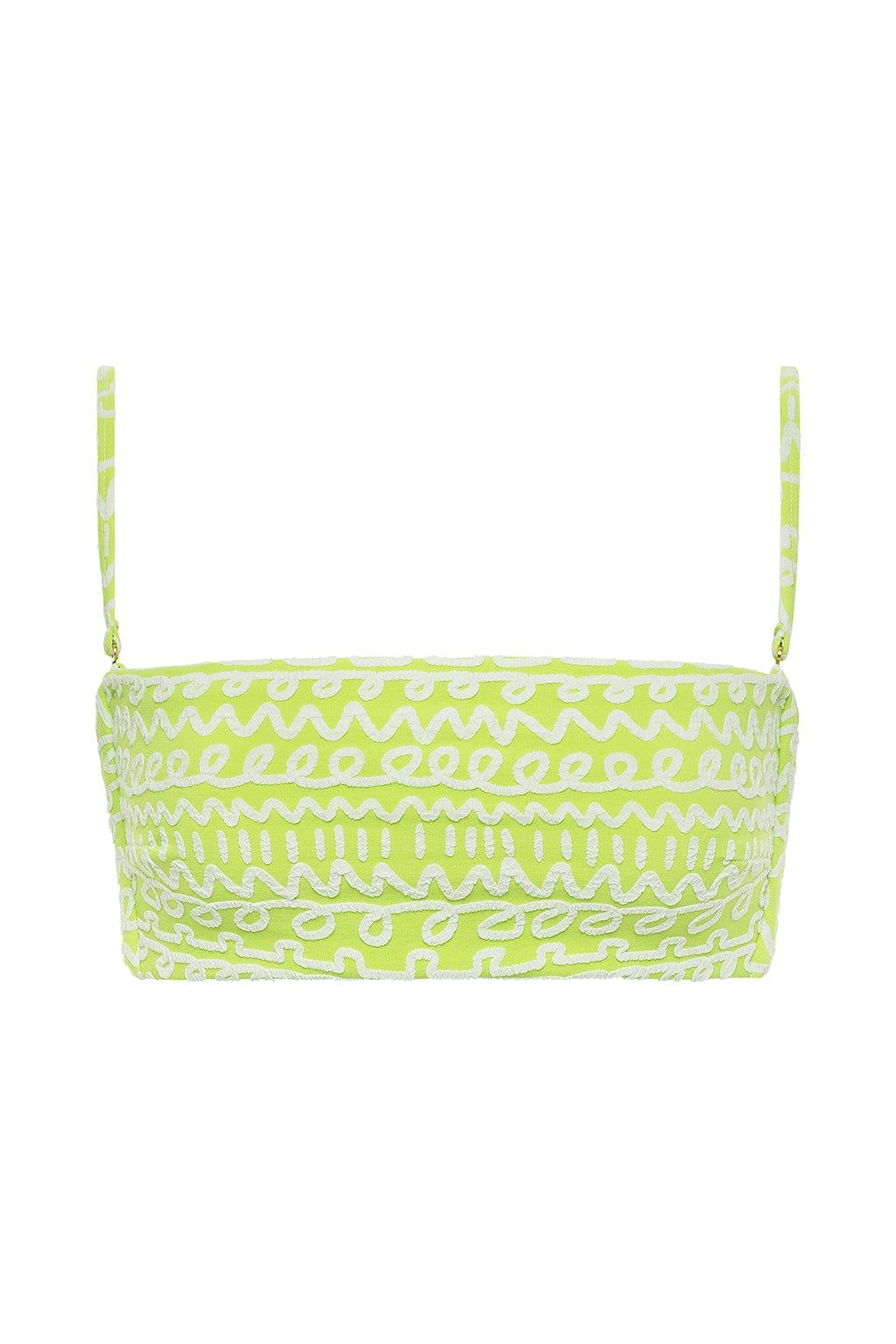 Lime Icing Summer Bikini Top