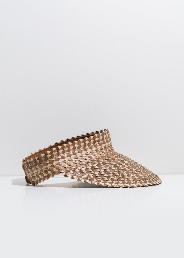 Speckled Baha Visor (Brown/Off White)