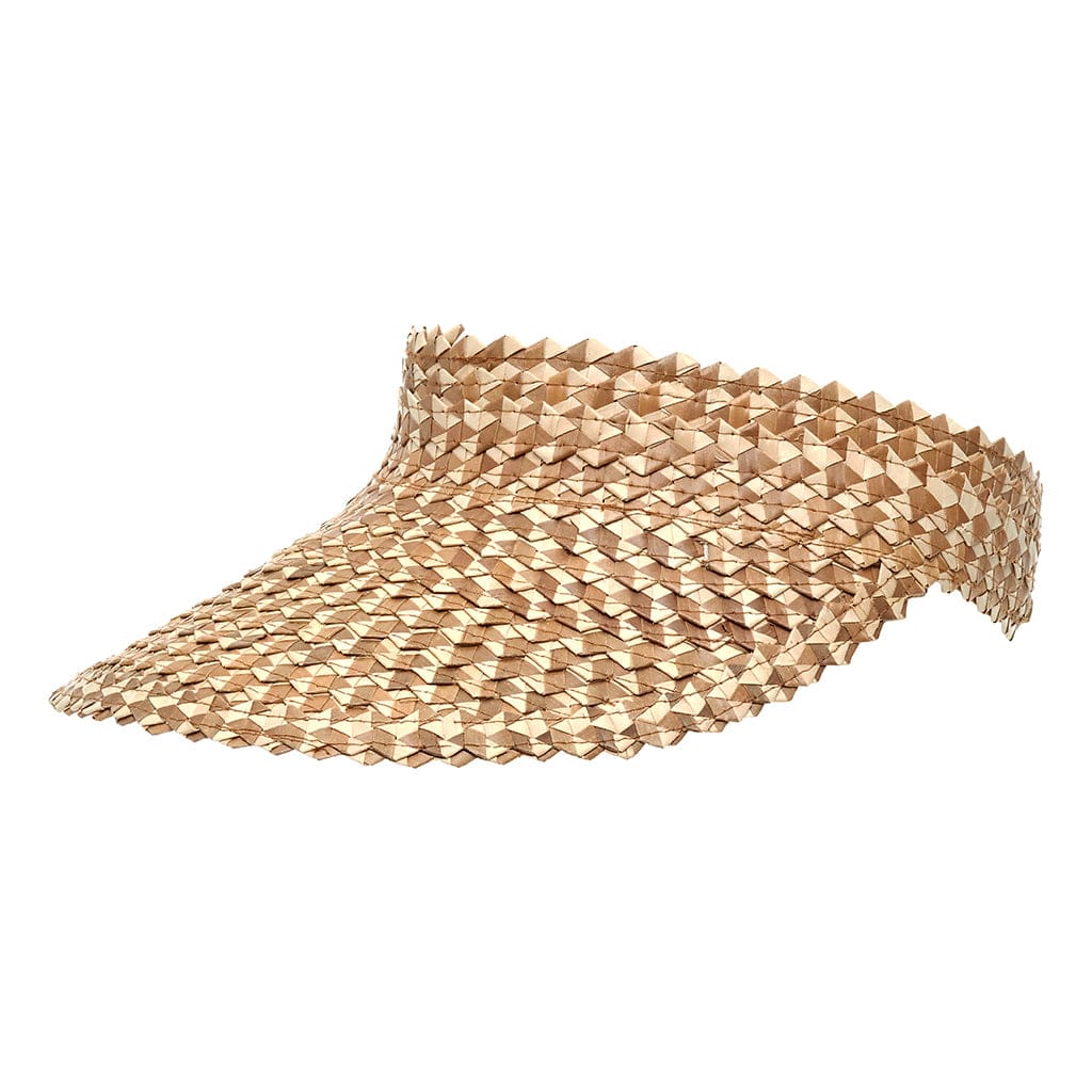 Speckled Baha Visor (Brown/Off White)