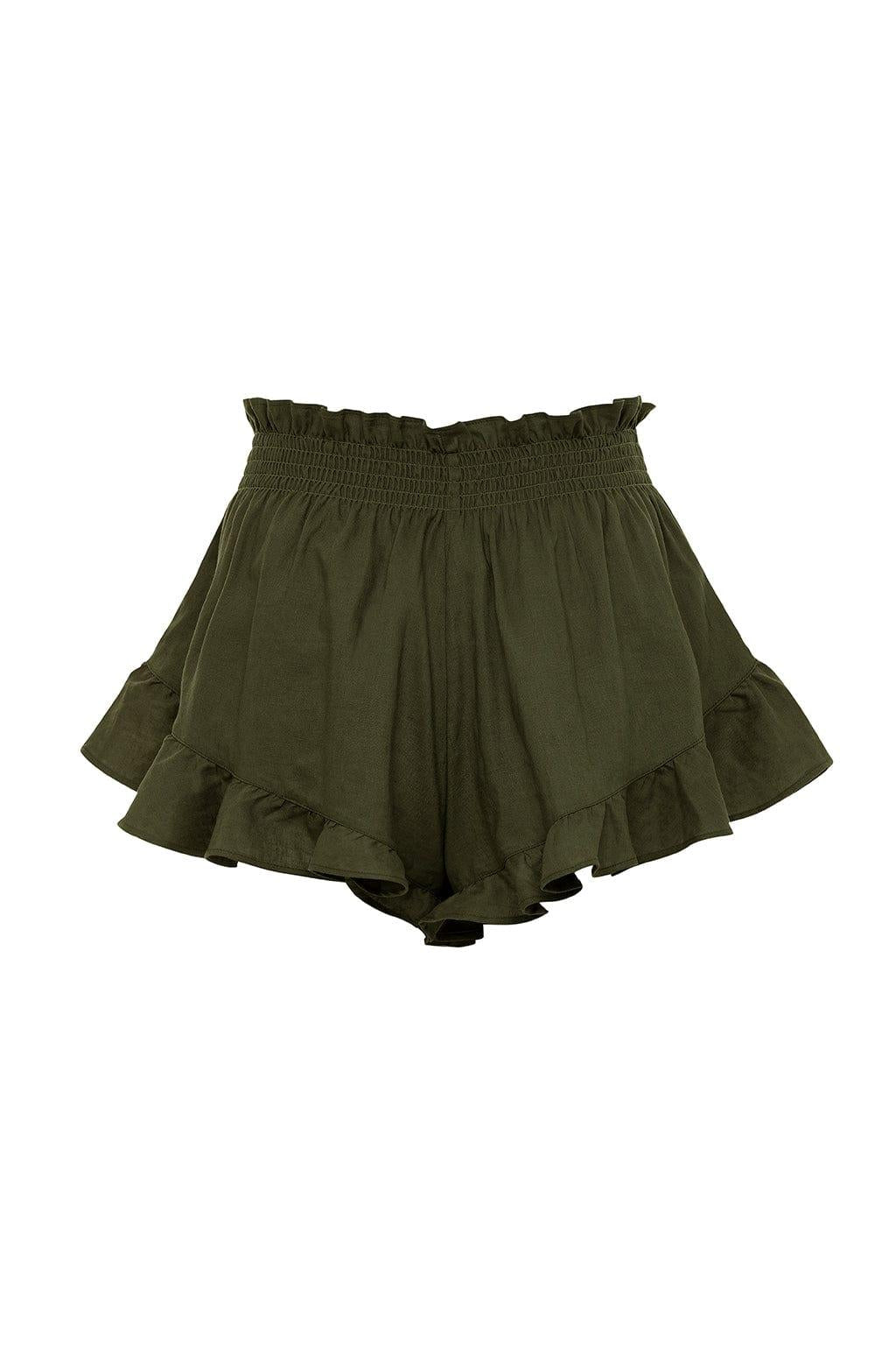 Olive Boho Short