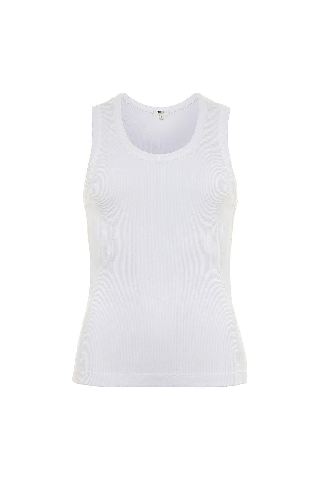 Poppy Tank (White)