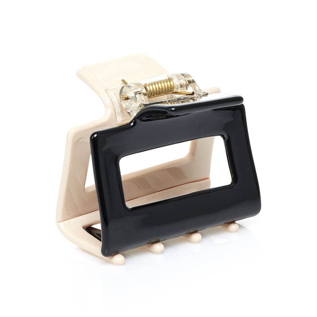 Two Tone Hair Clip (Nude/Black)