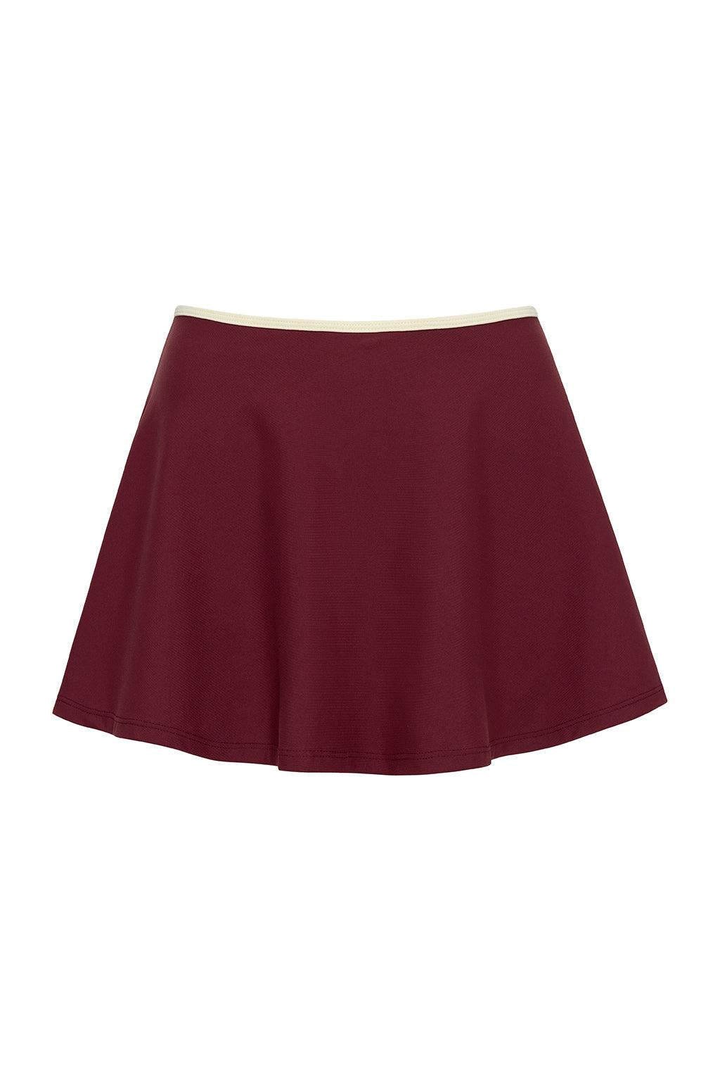 Maroon Ballet Skirt