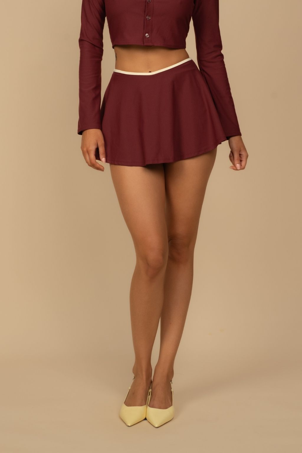 Maroon Ballet Skirt