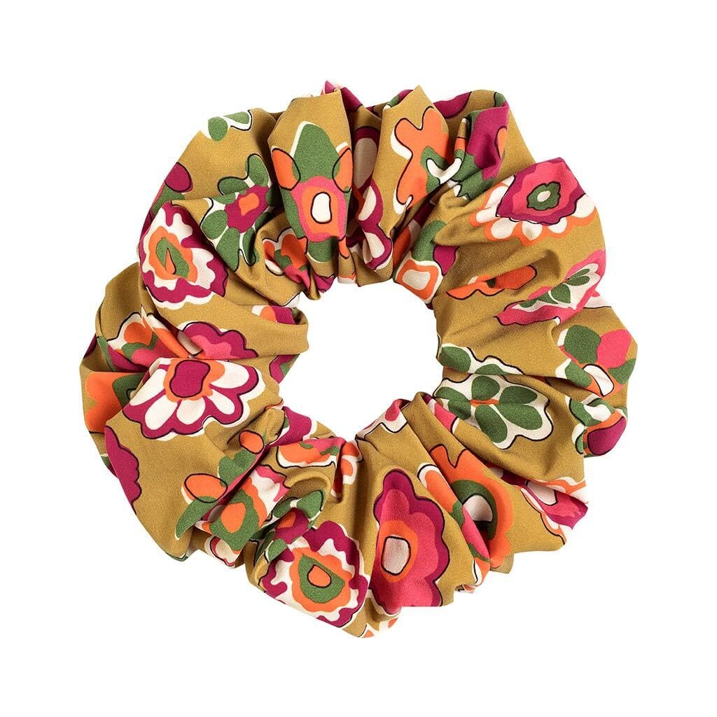 Mazzy Floral Chunky Scrunchie