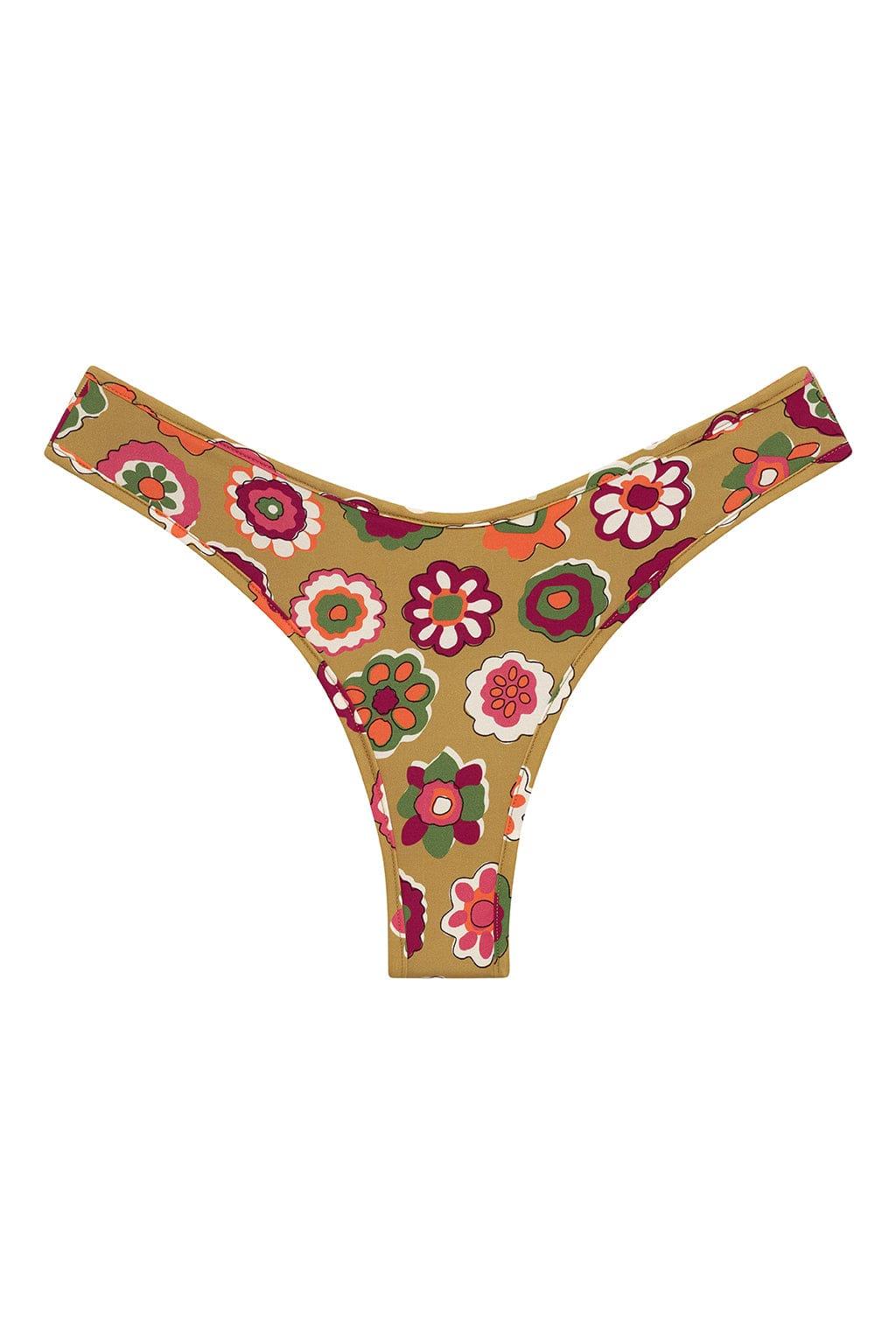 Mazzy Floral Added Coverage Lulu Bikini Bottom