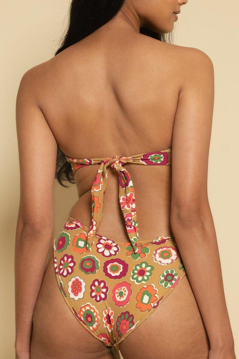 Mazzy Floral Added Coverage Lulu Bikini Bottom