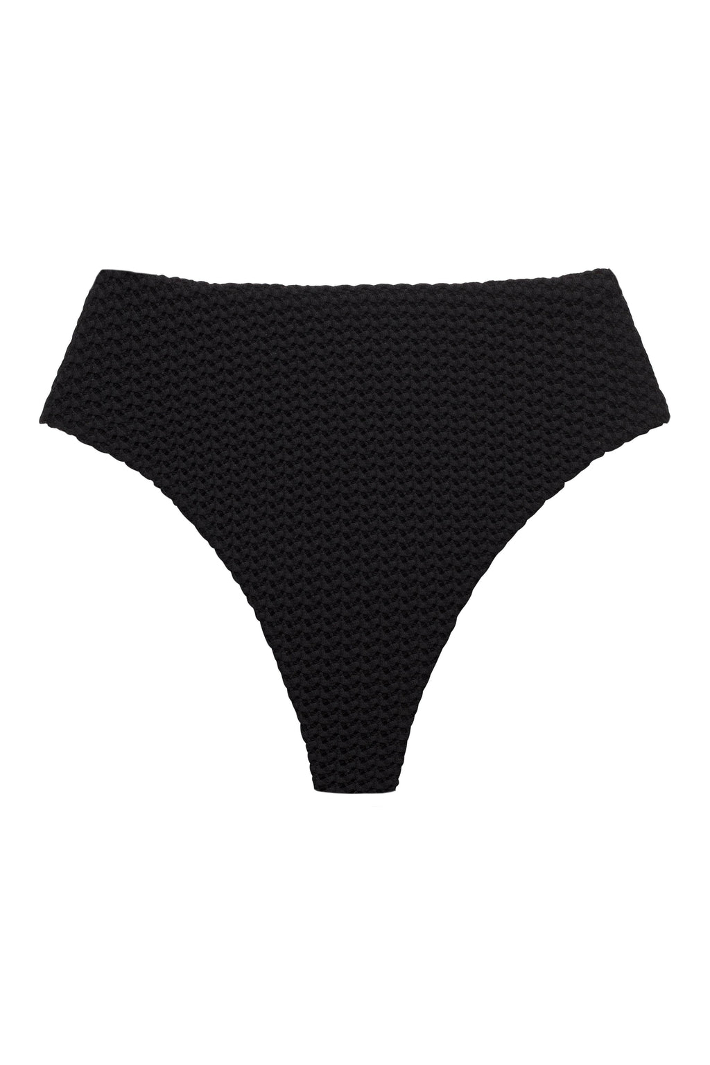 Black Crochet Paula Bikini Bottom