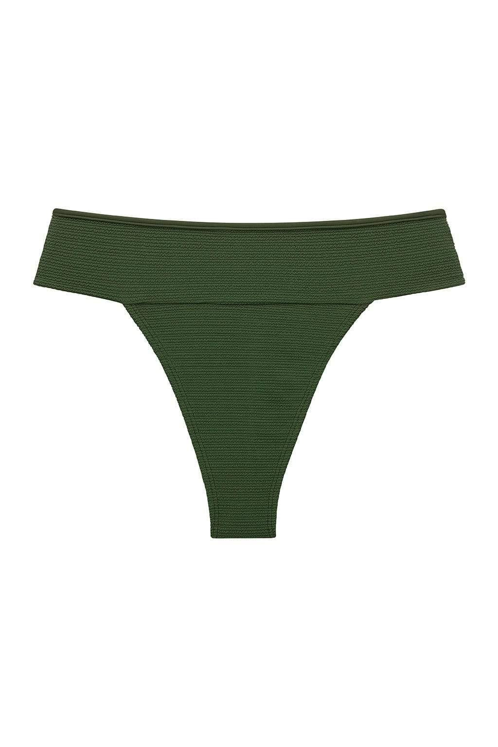 Olive Micro Scrunch Tamarindo Bikini Bottom