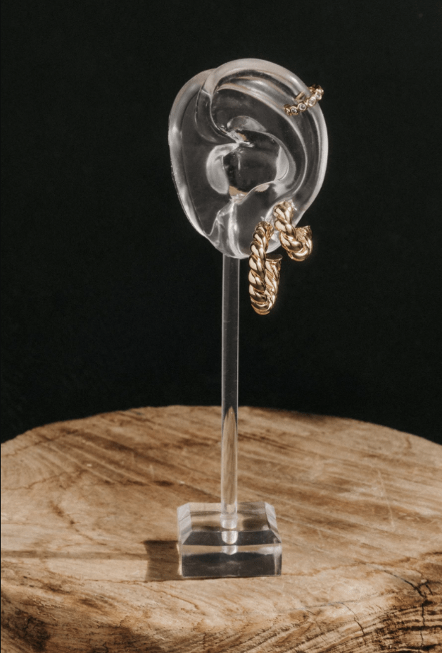 Twisted Sister Hoops (Large)