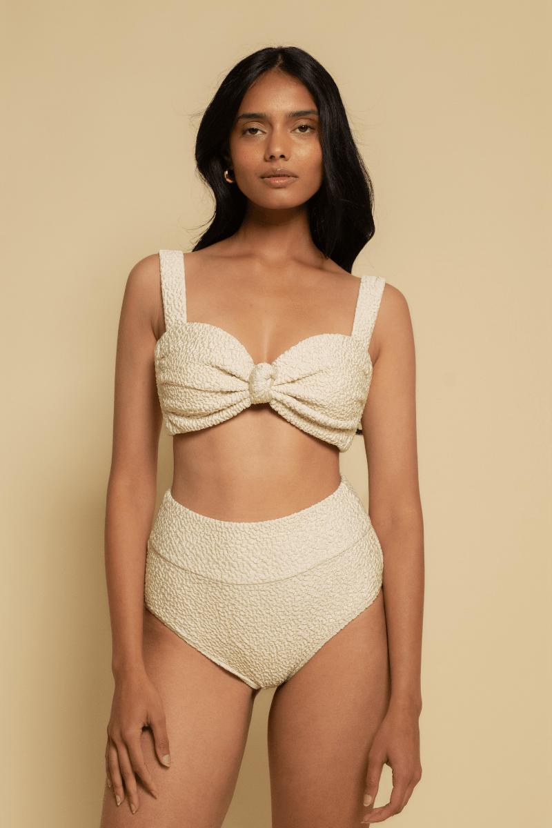 Oat Texture Hayden Bikini Top