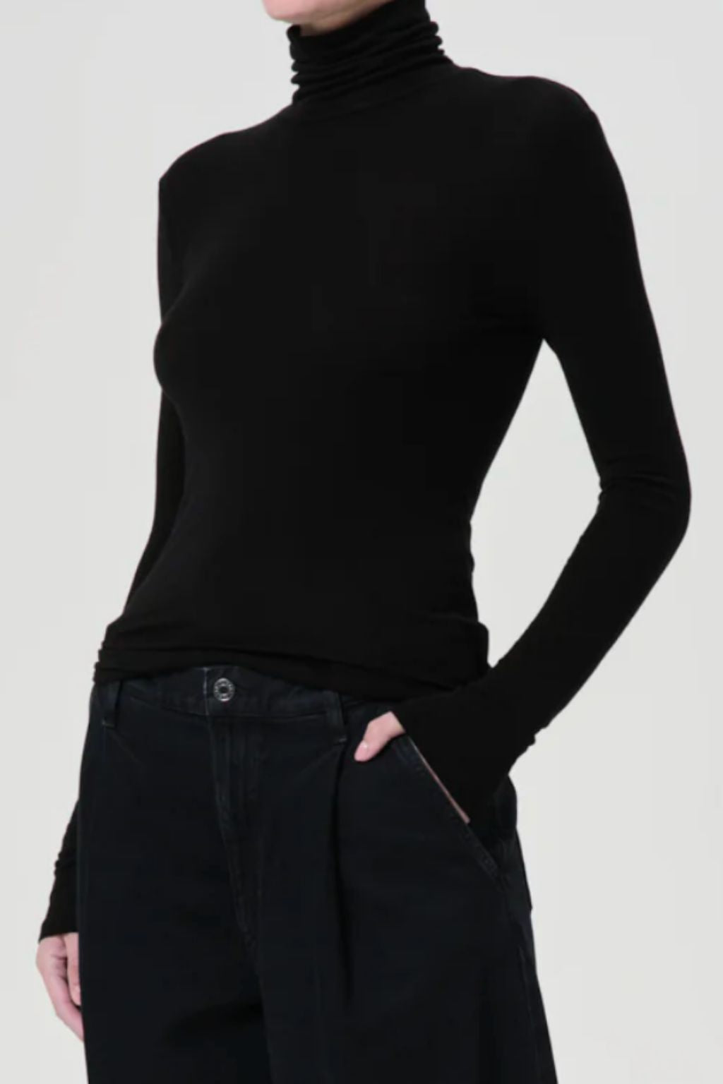 Pascale Turtleneck (Black)