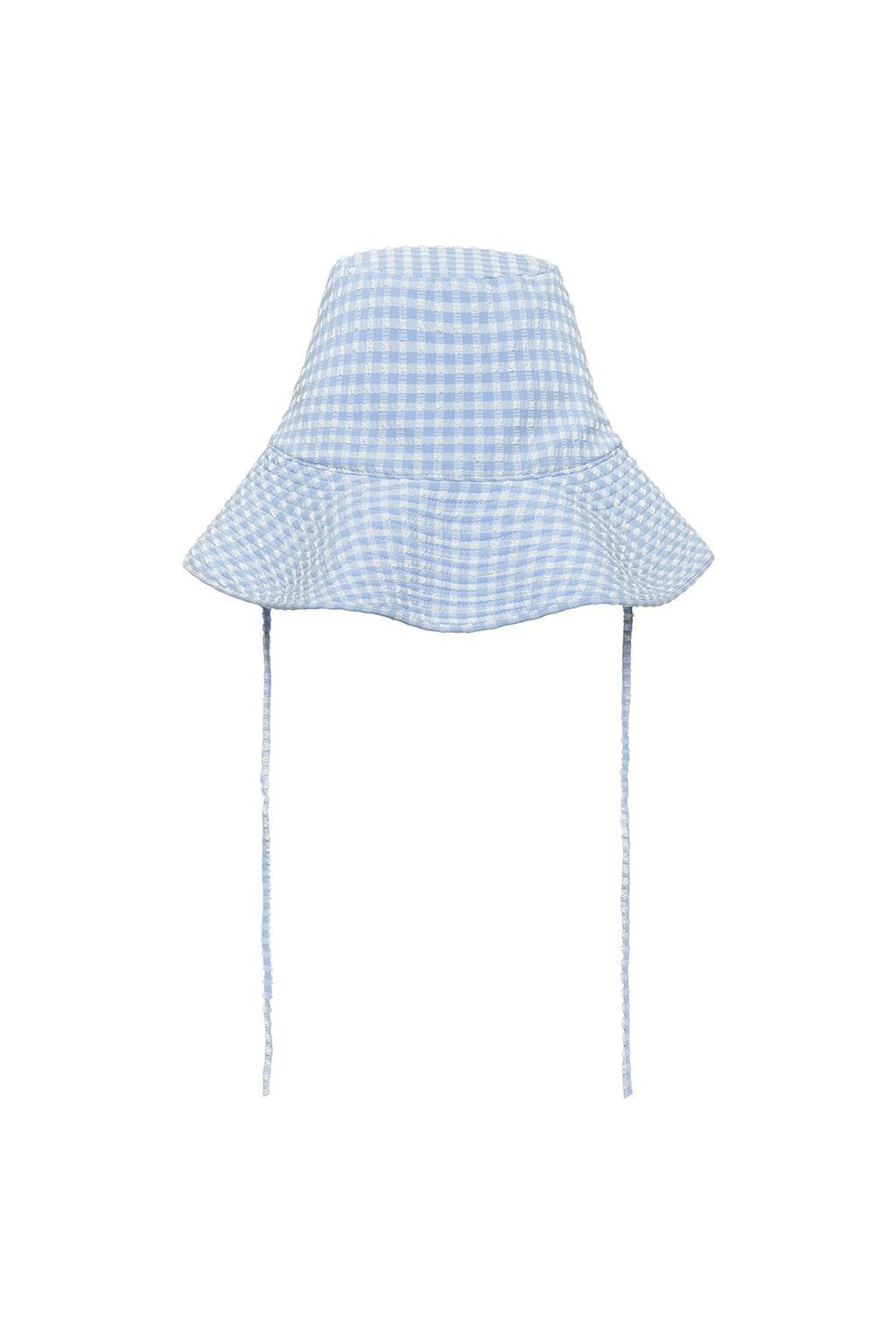 Peri Micro Gingham Floppy Bucket Hat