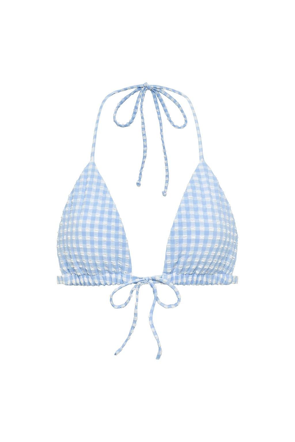 Peri Micro Gingham Emma Bikini Top