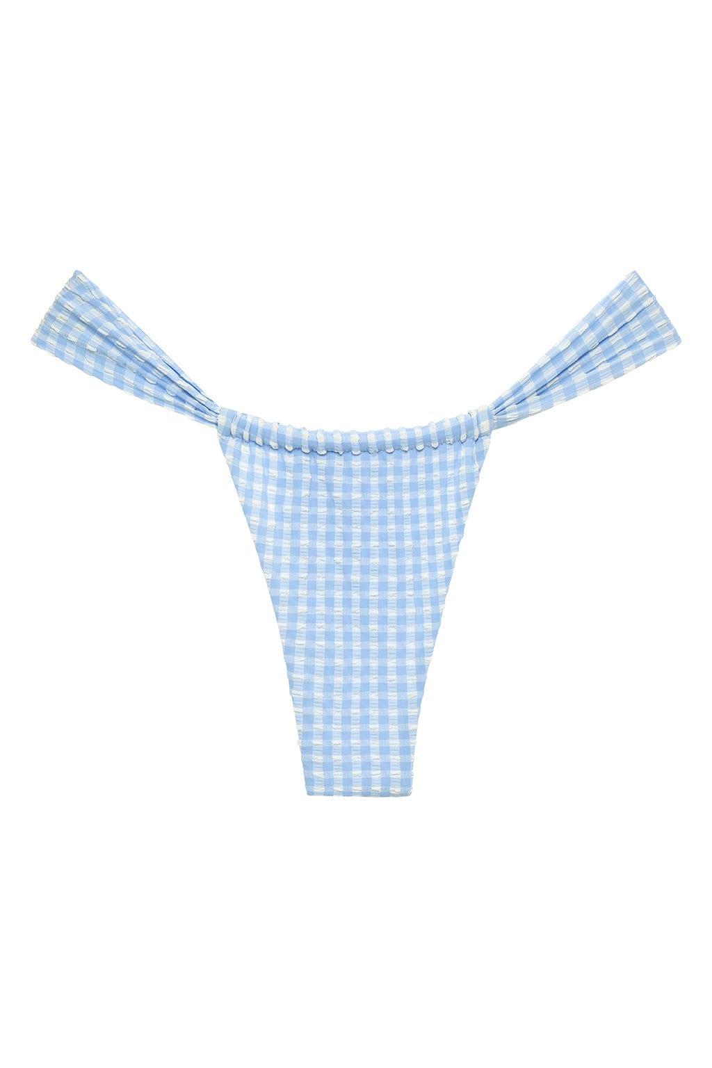 Peri Micro Gingham Sandra Bikini Bottom