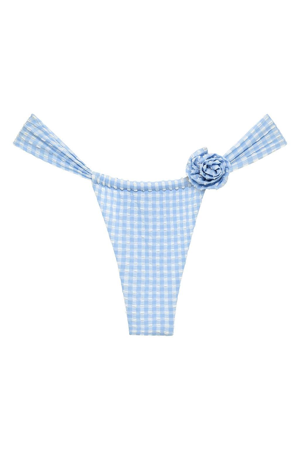 Peri Micro Gingham Sandra Bikini Bottom